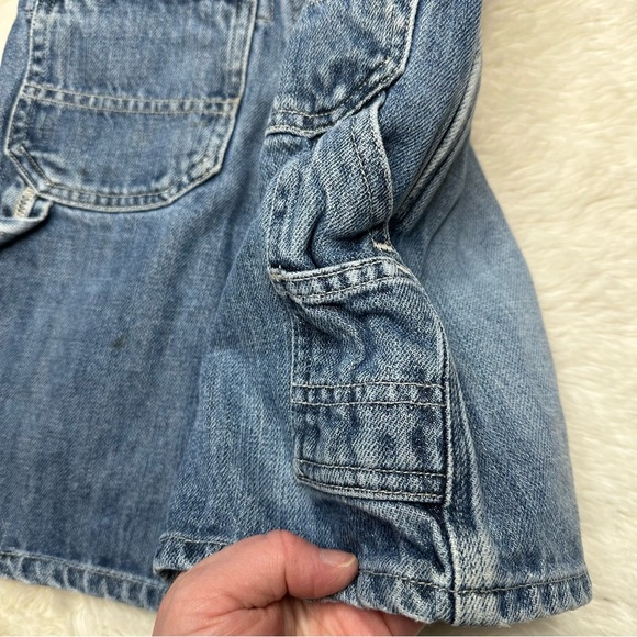 Osh Kosh Jean Shorts Knee Length Size 4 - Picture 16 of 16